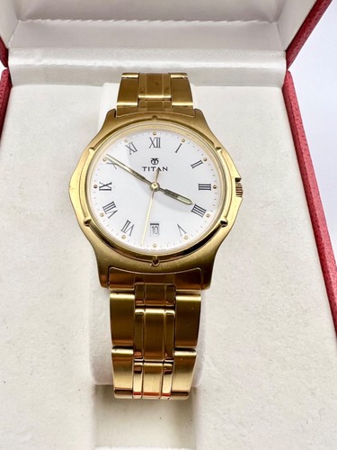 Titan watch metal date sub - metal,