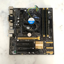 ASUS Q87M-E Motherboard Combo | i5 4690 3.50GHz + 16GB DDR3