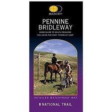 Pennine Bridleway: Derbyshire to So... by Harvey Map Services  Sheet map, folded