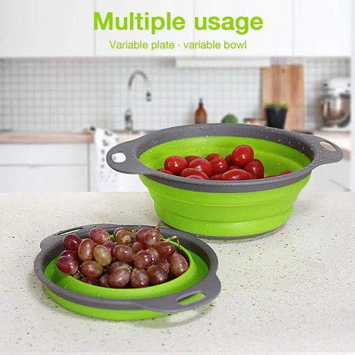 Collapsible silicone drain - collapsible,