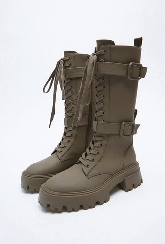 Zara belted boots