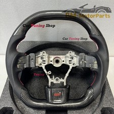 Carbon Fiber Sports Steering Wheel Fit for Subaru STI WRX 2015-2022 with Trim