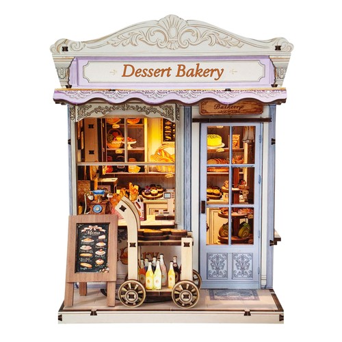 Book nook kit - nook, miniature