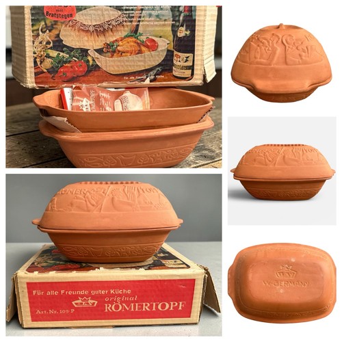 Vtg bay romertopf - romertopf, roaster