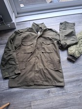Vintage US Army M-65 Field Jacket Coat Cold Weather + inner lining xl never worn
