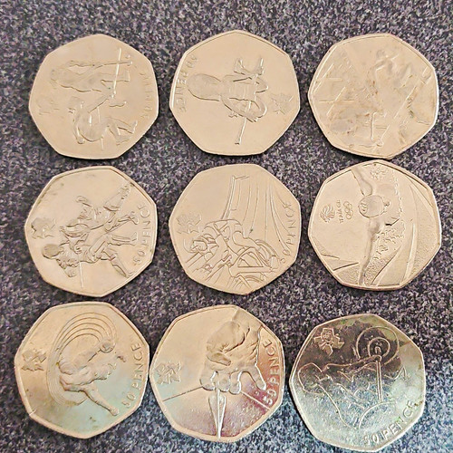 2011 london 2012 olympics 50p - london,