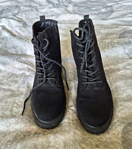 George women black faux - black,