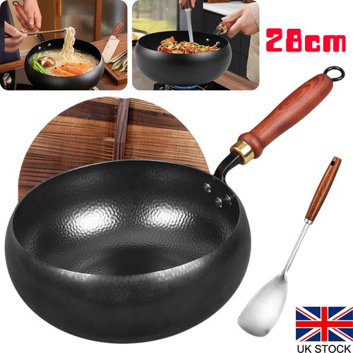 Uncoated cast iron - cast, wok