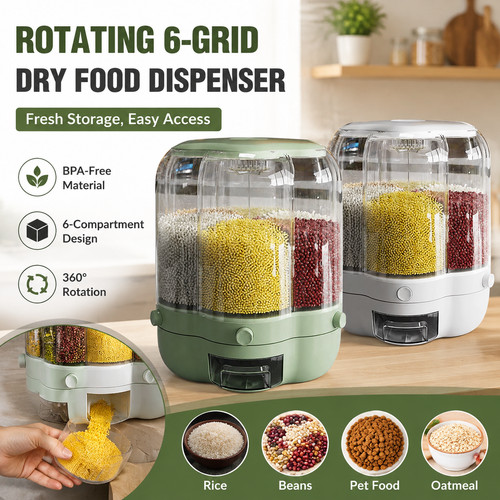 Rotating grain storage - rotating,