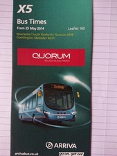 Arriva North East Timetable
