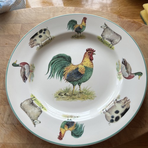 Vintage farmyard cockerel - farmyard,