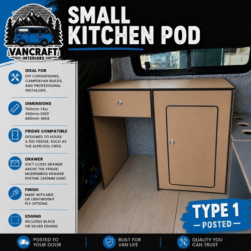 Campervan pod kitchen flat - pod, /