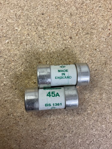 45a consumer unit fuses 2 - 45a,