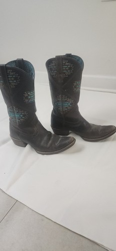 Ariat cowboy boot brown - ariat, size