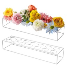 2 Pack Acrylic Rectangle