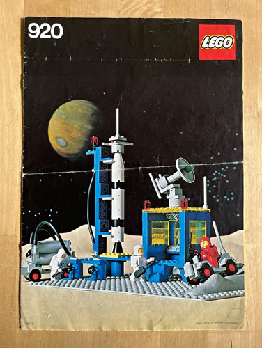 Lego 920 alpha rocket base - alpha-1,