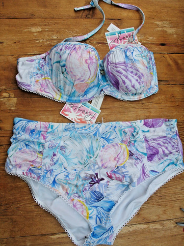 38b bikini top size bottom - size, 18