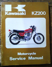1977 kawasaki kz200 service - 1977-82,
