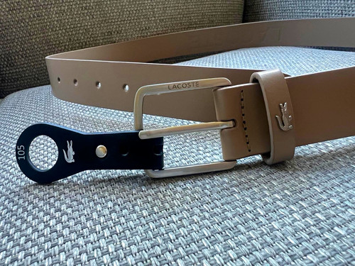 Lacoste men beige leather - lacoste, men’s