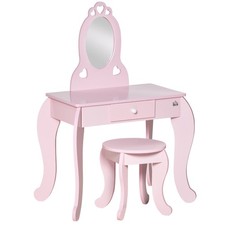 Girls Vanity Table & Stool