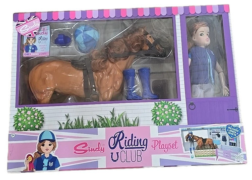Sindy horse riding club - horse,