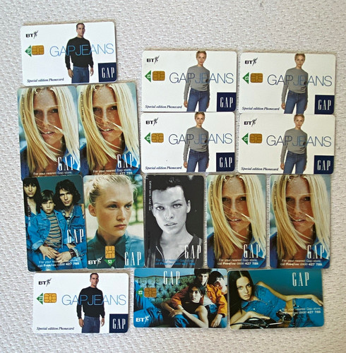 Collectable phone cards - phone,