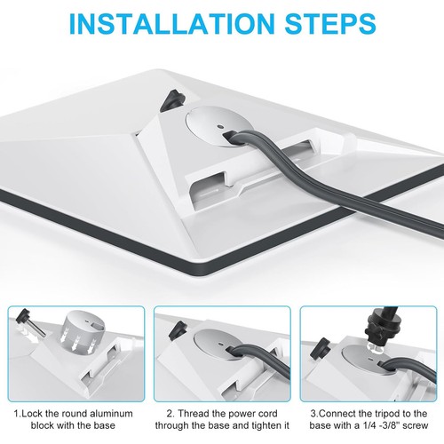 Satellite dish tripod adapter - dish,