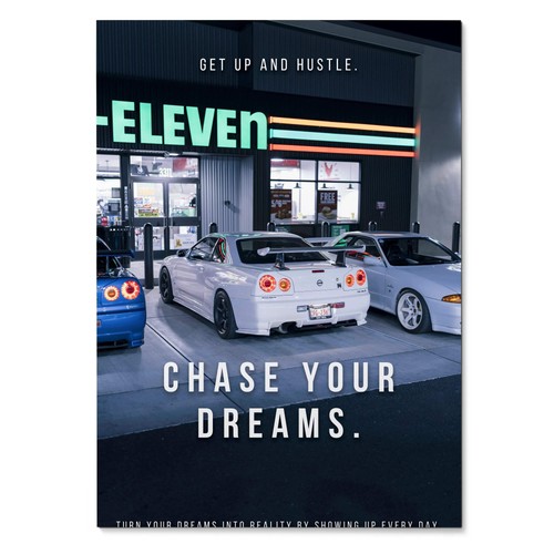 Motivational poster nissan - motivational,