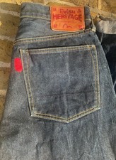 Mens evisu jeans denim - evisu,