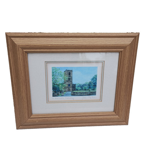 Madeley shropshire print - madeley, st