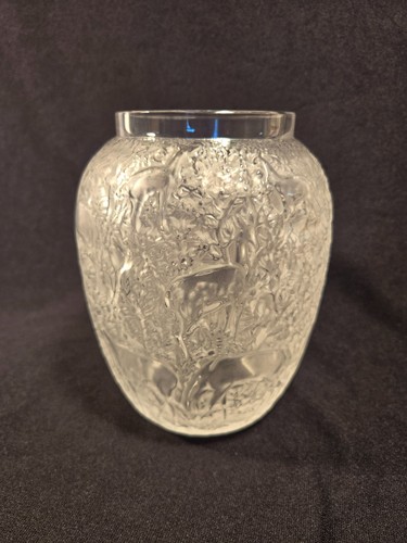 Lalique biches deer - deer, vase