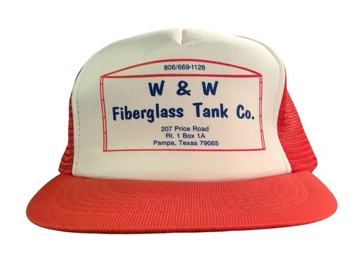 Vintage fiberglass tank - w&w, co