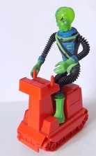 Matt Mason Series - Callisto Alien Figure (Mattel No.6331) & Cat Trac (c.1966).