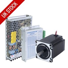 1/ 3 / 4 Axis Stepper CNC Kit 1.9Nm Nema23 Stepper Motor & Driver & Power Supply