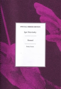 Stravinsky renard miniature - renard,