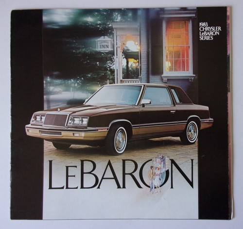 Chrysler baron orig 1983 - le,