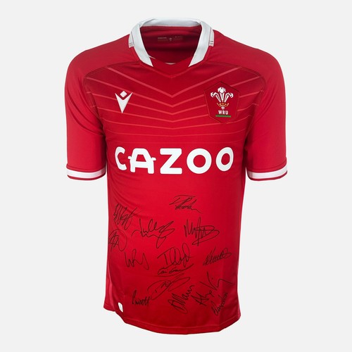 Wales rugby signed - rugby,