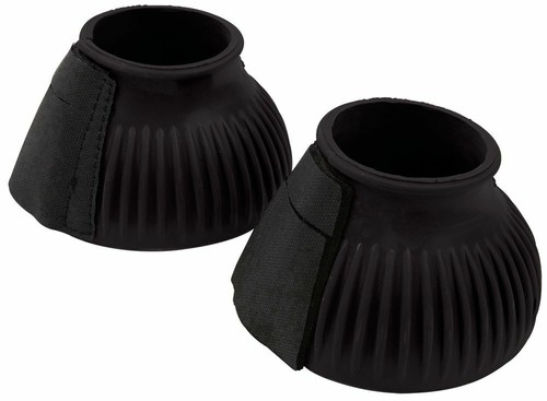 Ribbed bell boots - bell,