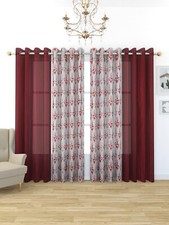 New 4 Pieces Eyelet Window