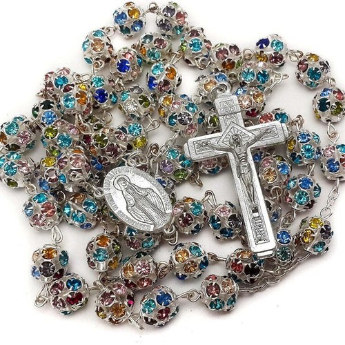 Colorful crystal beads - crystal, rosary