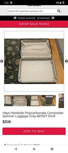 Heys hardside polycarbonate - heys,