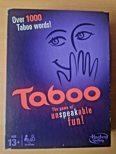 Taboo the game - of, unspeakable