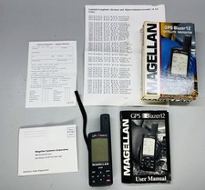 Magellan GPS Blazer 12 Satellite Navigator For Hiking Handheld fully Tested