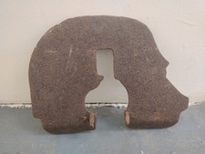 100% Genuine WW2 Front Protection Panel Of Russian "Maxim". From Kurland.