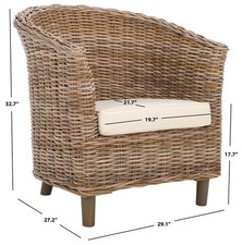 Safavieh OMNI BARREL CHAIR