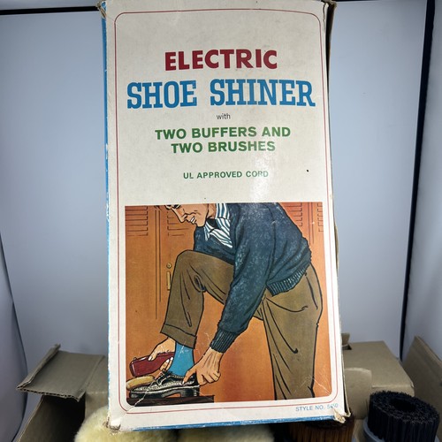 Electric shoe shine kit - shoe,