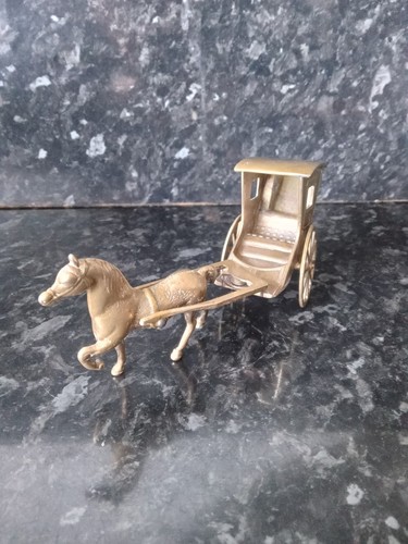 Small vintage solid brass - small,