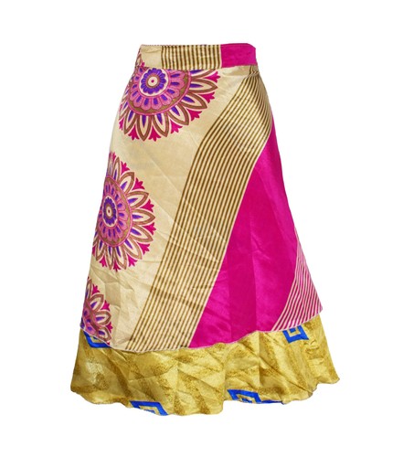Knee length sari silk - length,