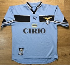 ORIGINAL SS LAZIO 1999/00 Home Football Shirt MEDIUM PUMA Rare