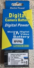 NEW+UK NP-FP50 FP30 Battery